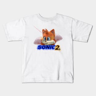 Sonic 2 Tails Laser Meme Kids T-Shirt